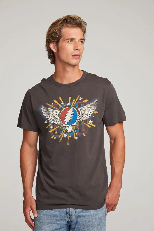 Grateful Dead Skull & Wings Mens Tee